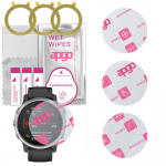 3x apgo Ultra-Clear Hybrid kaitseklaas, mis &uuml;hildub Garmin Fenix ​​6S-ga, painduv nanoklaas, suurep&auml;rane asendus karastatud klaasile, kriimustuskindel