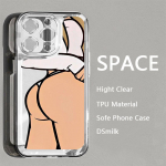 Telefoni&uuml;mbris iPhone'ile 11 12 13 14 15 Nutitelefoni &uuml;mbris Korea Populaarne iPhone14