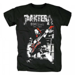 Vtg Pantera Dimebag Darrell Raske Must Unisex T-s&auml;rk S
