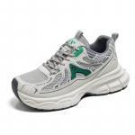 Meeste spordijalatsid polsterdatud vabaaja mugavad hingavad kingad 39-44 39 valge