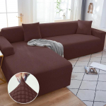 &Uuml;hev&auml;rvilised elastsed diivanikatted elutuppa Stretch Slipcover tugitooli diivani kate nurk L-kujuline sektsiooniline diivanikaitse 3seater190-230cm 1PC