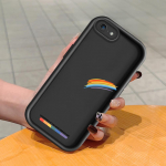 Pehme silikoonist ruudukujuline redelprintimismuster telefoni korpus, t&auml;iskaanega kaamera p&otilde;rutuskindel kaitse kummist &uuml;mbris iPhone Infinix Tecno OnePlus jaoks Tecno Pop 8 valge