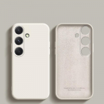 Luksuslik vedel silikoonist pehme kate Samsung Galaxy A54 5G A14 A24 A34 A04 A04S A04E A15 4G A25 A35 A55 p&otilde;rutuskindlale korpusele Samsung Galaxy A24 valge