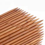 Kvaliteetsed kudumist&ouml;&ouml;riistad 25 cm 4 tk/2 tk / partii karboniseeritud bambusest punutud heegeln&otilde;elad sirge &otilde;mblustarvikud Populaarsed kudumisvardad isetegemine unikaalne 2.0mm/4Pcs