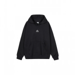 Nike Therma-FIT logoga prinditud kapuuts, pullover, pikkade varrukatega dressipluus Unisex topsid, must DH3088-013 M