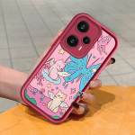 Pehme silikoonist ruudukujulise redeliga printimismustriga telefoni korpus, t&auml;iskaanega kaamera p&otilde;rutuskindel kaitse kummist &uuml;mbris Xiaomi Redmi jaoks Redmi K40S pruun