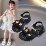 T&uuml;drukute suvised sandaalid, uued Korea stiilis pehme p&otilde;hjaga beebiprintsessi kingad 26