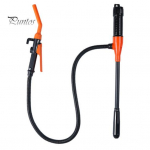 Kaasaskantav &uuml;lekandepump akuga t&ouml;&ouml;tav elektriline sifoonpump V&otilde;imas imemispump, h&otilde;lpsasti kasutatav k&auml;eshoitav k&uuml;tte&otilde;li &uuml;lekandepump oranž/must