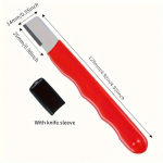 Metallist nuga p&uuml;gamise terituskivi k&auml;eshoitav aiak&auml;&auml;ride kaanega teritaja Mini kaasaskantav noateritaja lihvkivi 1PC