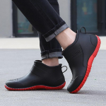 Moodsad Unisex vihmasaapad Meeste mugavad t&ouml;&ouml;vihmasaapad K&ouml;&ouml;k Libisemiskindlad Veekindlad Erijalatsid &Otilde;uesaapad 36