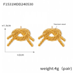 Tuul Kerge Luksuslik Trossis&otilde;lm Twist Knot K&otilde;rvar&otilde;ngad K&otilde;rvar&otilde;ngad Mood Isiksus Trend Mitmek&uuml;lgsed Titaanist terasest k&otilde;rvar&otilde;ngad Naiste ehted
