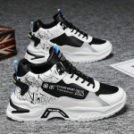 Anime k&otilde;rged meeste tossud, trendikad platvormkingad, mugavad v&auml;lijooksutreeningud vabaaja tegevused 39 must