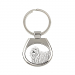 Puli, Hungarian Water Dog - keychain with a dog, keychain with a print, personalized pendant from the Art-Dog brand