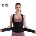 Naiste Spordi Vormir&otilde;ivas Korsett K&otilde;hukontroll Lame Sale V&ouml;&ouml;koht Treener Fitness Salendav &Otilde;mblusteta Rasvap&otilde;letus Soojuse Eemaldus Reguleeritav V&ouml;&ouml;koht 3XL must