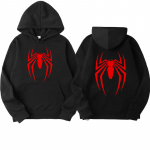 2024. aasta uus meeste kapuuts Street Fashion Spider Print Fliisist dressipluus naistele vabaaja naljakas vaba kapuuts spiderman meeste riided XL