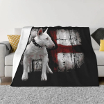 English Bullterrieri armastus viskepadi tekk diivanile pl&uuml;&uuml;sist tekid tekk kaasaskantav pehme viskepadi koduks autoks voodikate 30x40in