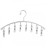 Riideriide 8 klambrit roostevabast terasest tuulekindlad riiden&otilde;elad riiete kuivatamine 8 clip drying rack h&otilde;be