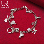 925 h&otilde;bedast kingakellad lennuki lukud auto kalas&otilde;rmused pulgakommid kitarr k&auml;ev&otilde;rud moekad pulmaehted 20CM