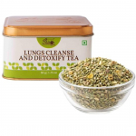 The Indian Chai &ndash; Lung Cleanse & Detoxify Tea 50g | Anti Smoking Herbal Tea with Burdock Root, Valerian Root, Mullein Leaf, Eucalyptus Leaves & more