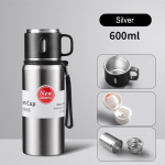 Suure mahutavusega roostevabast terasest termosega kaasaskantav vaakumkolbiga isoleeritud trumli trossiga termoveepudel 600/800/1000/1500ml 600ML h&otilde;be