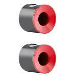 2 tk Elektriline hambaharja hoidik Seinale paigaldatav hoiurest Hambahari hoidiku kleepuv hambaharja hoidik Vannitoa tarvik 2pcs punane