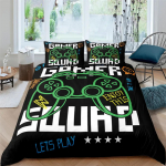 3 tk M&auml;nguri tekikoti komplekt Voodipesu Queen King Lapsed Poisid T&uuml;drukud Voodikomplekt M&auml;ng tekkikott Tekikott Pol&uuml;ester Voodipesukomplekt 140x210cm 2pcs