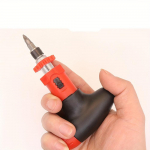 Reguleeritava kuuskantv&otilde;tmega T-p&otilde;rkega kruvikeeraja komplekt, mehaaniline t&ouml;&ouml;, terasmaterjal, kiirvahetuspea, multifunktsionaalsed k&auml;sit&ouml;&ouml;riistad Ratchet wrench + 1 random screwdriver head