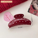 Retro kvaliteetsed juuksek&uuml;&uuml;ned Naistele T&uuml;drukutele Magusad Elegantsed Suured Hai Klambrid Mitmek&uuml;lgsed Juukseklambrid Luksuslikud Juuste Aksessuaarid Kingitused A1