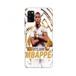 Coque Maniacase pour Samsung Galaxy A41 Kylian Mbappe Real Madrid wallpaper celebration