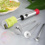 Terasest puu- ja k&ouml;&ouml;giviljas&uuml;damiku kaevaja 304 laste isetegemise toidu, salati ja liha t&auml;idiseks