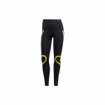 Adidas Stella McCartney Tpa Tight Prinditud Triibulised Elastse V&ouml;&ouml;kohtadega Fitnessp&uuml;ksid Naiste P&uuml;ksid Must HI6136 XS