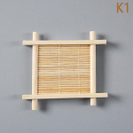 Bambusest tassimatt Teelaud Alusalused Restoran Kodu K&ouml;&ouml;k Elutuba Looduslikud retrokaunistused Aksessuaarid