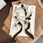 Luksuslik br&auml;ndi siidist sall ruudukujulised naiste sallid ja &uuml;mbrised kontori v&auml;ikesed juuksed, kael Hijabs r&auml;tik Foulard naiste sallid 70*70 cm