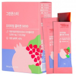 GREEN MONSTER Premium Collagen 5000 Granaat&otilde;unamaitseline tarretis 1karp/ 300g(20g x 15 pakki) 1 box