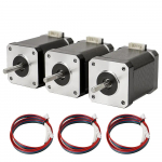 Nema 17 samm-mootor 42HS60mm &uuml;heteljeline 5mm voolutugevus 2,3A 2-faasiline ruuter 3D-printeri ruuteri osad
