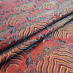 100x145cm Damask Brokaad Laine Žakaarmustriline Siidsatiinkangas Lava Kost&uuml;&uuml;m Polster M&ouml;&ouml;bel Kardin Ise-tee R&otilde;ivamaterjal 200x145cm