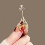 Retro Elegant Liblikas Pross Naiste Originaalne Super Kaunis Prantsuse Korsa Elegantne Pin Armas k&otilde;ik Dekoratiivne A9
