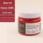 Veekindel akr&uuml;&uuml;lv&auml;rvide komplekt: 51 erksat v&auml;rvi, sobib seina- ja vedelkunsti jaoks, k&auml;sitsi maalitud isetegemise projektid