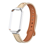 K&auml;ev&otilde;ru Redmi Smart Band 3 jaoks Rihm Korpuse Kaitse Xiaomi Smart Band 9 Active jaoks Kellarihm Rihm redmi band 3 jaoks Metallist Kate must
