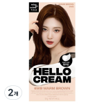 Mise-en-sc&egrave;ne New Hello Cream general hair dye, warm brown, 2 pcs. beige