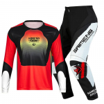 motokrossi k&auml;igukomplekt lastele 4 5 6 7 8 9 10 11 12 13 aastat Noor laps Mootorrattapoiss t&uuml;druk Jersey Pant Kits v&otilde;istluskost&uuml;&uuml;m Off-road Enduro MX MTB L-24