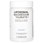 Codeage, Liposomaalne magneesiumtauraat+, 120 taimset kapslit
