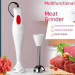 Household Handheld Electric Baby Food Blender & Meat Grinder plastic