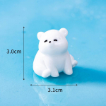 Mikromaastiku ornament Multifilm Armas j&auml;&auml;karuvaigust kaunistus lauaarvuti autode kodukaunistus Kunst ja k&auml;sit&ouml;&ouml; Aksessuaarid Polar Bear Series5pcs