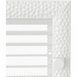 Ventilatsioonikaas VENUS 17x37 valge koos ruloodega