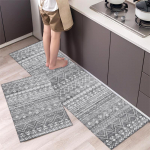 1 tk v&auml;simusvastaseid k&ouml;&ouml;givaipu, boheemlasliku mustriga veekindlat libisemiskindlat paksu polsterdusega k&ouml;&ouml;gimatti, vastupidavat mugavat seisumatti k&ouml;&ouml;gile 40*60cm+40*120cm（2Pcs）