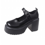 Naiste Kingad Platvorm &Uuml;mar Nina Naiste K&otilde;rged Kontsad Pandlaga Rihm Mary Jane Naiste Gooti Konts Peokingad Naistele 40