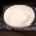 &Uuml;mmargune k&otilde;rgtemperatuuriline &otilde;hkfrit&uuml;&uuml;ri k&uuml;psetuspaber &ndash; &otilde;likindel ja imav bag 25 pieces, bottom diameter 16cm looduslik/kollane