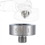 Angle Grinder Adapter Connector Replace Parts, Stainless Steel, Easy to Install for Drill Bits Drum M10