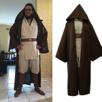 Keep Mantel Keep &Uuml;likond Kost&uuml;&uuml;m Cosplay Halloween Riietumine XXL pruun